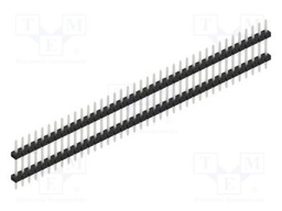 Connector: pin strips; pin header; male; PIN: 39; 2mm; THT; 1x39