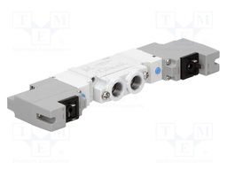 Electromagnetic valve; 5/2 bistable; G 1/8"; Pressure: 1÷7bar