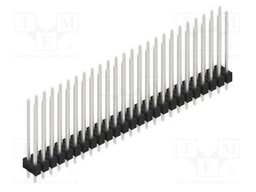 Connector: pin strips; pin header; male; PIN: 50; 2.54mm; THT; 2x25