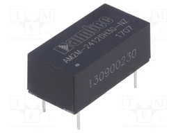 Converter: DC/DC; 2W; Uin:21.6÷26.4V; Uout:12VDC; Uout2:-12VDC