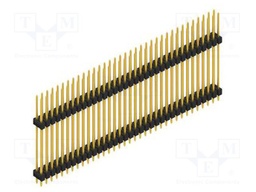 Connector: pin strips; pin header; male; PIN: 70; 2.54mm; THT; 2x35