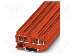 Splice terminal: rail; ST; 24A; 800V; spring clamp; PA; 0.08÷4mm2