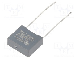 Capacitor: polypropylene; X2; 0.033uF; 10mm; ±10%; 13x11x5mm