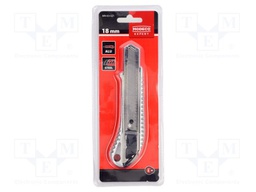 Knife; pulled out, breakable blade; Mat: aluminium