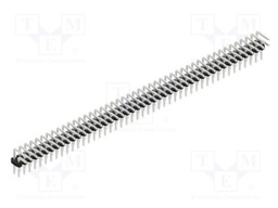 Connector: pin strips; pin header; male; PIN: 92; 2mm; THT; 2x46