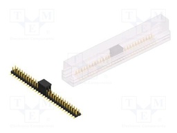 Connector: pin strips; pin header; male; PIN: 58; 2.54mm; SMT; 2x29