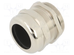 Cable gland; with earthing; M50; IP68; Mat: brass