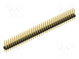 Connector: pin strips; pin header; male; PIN: 72; 2mm; THT; 2x36