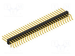 Connector: pin strips; pin header; male; PIN: 58; 2.54mm; SMT,THT