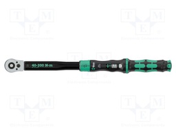 Wrench; torque; 299mm; 2.5÷25Nm; Mounting: 1/4",hexagonal