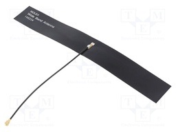Antenna; GSM,LTE; 1.8dBi,2.8dBi,5dBi; linear; U.FL; Len: 100mm