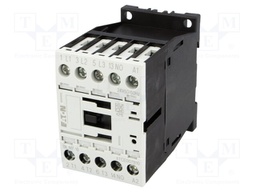 Contactor: 3-pole; NO x3; Auxiliary contacts: NO; 24VAC; 7A; DILM7