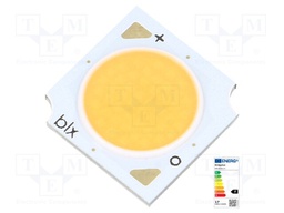 Power LED; COB; 3000(typ)K; 1437(typ)lm; 120°; 13.5x13.5x1.7mm