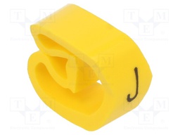Markers for cables and wires; Label symbol: J; 8÷16mm; PVC; PA