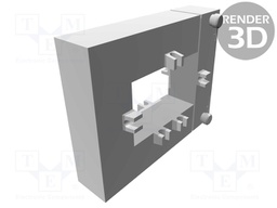 Current transformer; Series: DM; I AC: 1000A; 10VA; 114x50x144mm