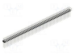 Connector: pin strips; pin header; male; PIN: 96; 2mm; THT; 2x48