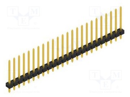 Connector: pin strips; pin header; male; PIN: 24; 2.54mm; THT; 1x24