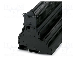 Splice terminal: rail; UT; PA; L: 94.5mm; terminals: 4; W: 6.2mm