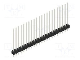 Connector: pin strips; pin header; male; PIN: 22; 2.54mm; THT; 1x22