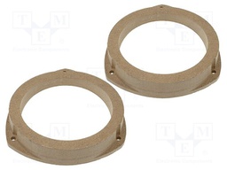 Spacer ring; MDF; 130mm; Opel; impregnated,varnished