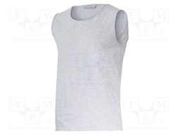 Sleeveless t-shirt; Size: XXL; grey; 160g/m2