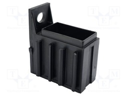 Black; Fuse acces: fuse holder; 32x36mm