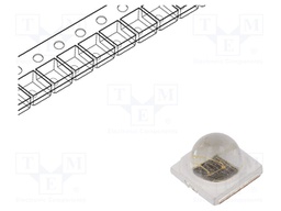 IR transmitter; 3535; 840-870nm; transparent; 830mW; 80°; 1A