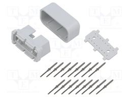 Enclosure: OBD; X: 24.7mm; Y: 48.3mm; Z: 18mm; ABS; 24VDC; Body: black