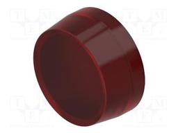 LENS, ROUND, RED