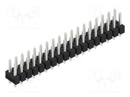 Connector: pin strips; pin header; male; PIN: 36; 2.54mm; THT; 2x18