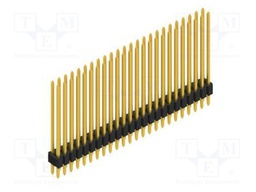 Connector: pin strips; pin header; male; PIN: 48; 1.27mm; THT; 2x24