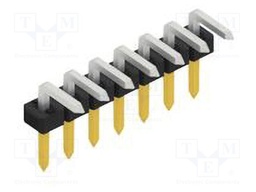 Connector: pin strips; pin header; male; PIN: 7; 2mm; THT; 1x7; 100V