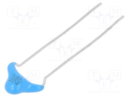 Ceramic Suppression Capacitor, 100 pF, DE2 Series, ± 10%, X1 / Y2, 440 V, 400 V