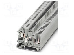 Splice terminal: rail; UT; PA; ways: 1; terminals: 3; W: 6.2mm