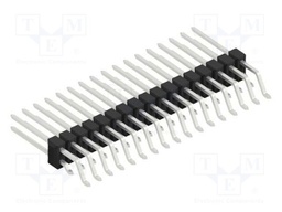 Connector: pin strips; pin header; male; PIN: 34; 2.54mm; SMT; 2x17