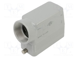 Enclosure: for HDC connectors; C-TYPE; size 77.27; high; M40