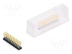 Connector: pin strips; pin header; male; PIN: 22; 2mm; SMT; 2x11