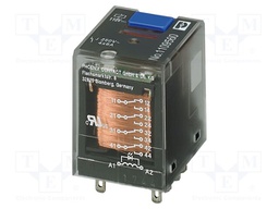 Relay: industrial; Mounting: socket