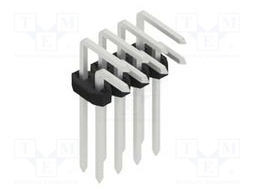 Connector: pin strips; pin header; male; PIN: 8; 2mm; THT; 2x4; 100V