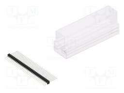 Connector: pin strips; pin header; male; PIN: 33; 1.27mm; SMT; 1x33