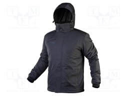 Work jacket; Size: L; black; OUTDOOR; with a hood