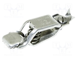 Crocodile clip; 20A; Grip capac: max.16mm; Overall len: 62mm