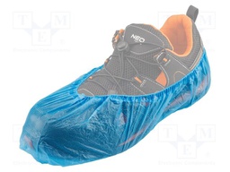 Overboot; blue; polyetylene; 100pcs.