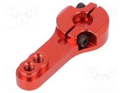 Horn; Mat: aluminium; Toggle: servo horn