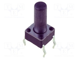 Microswitch TACT; SPST-NO; Pos: 2; 0.05A/12VDC; THT; none; 1.6N