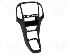 Radio frame; Opel; Opel Astra J 2009->2018; black (pearl)