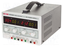 Power supply: laboratory; symmetrical,multi-channel; 0÷2A; 0÷2A