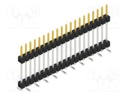 Connector: pin strips; pin header; male; PIN: 20; 2.54mm; SMT; 1x20