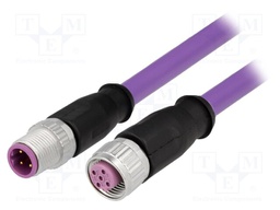 Cable: for sensors/automation; PIN: 4; M12-M12; B code-Profibus