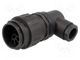 Connector: circular; plug; male; w/o contacts; Series: C16-3
